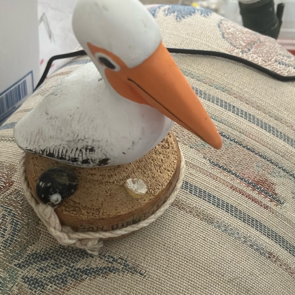 Ceramic pelican